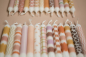 Preview: Stabkerzen Set retro Motiv pastell