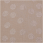 Preview: Krinkelmusselin "Sakura taupe hot foil gepunktet" von RICO Design