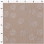 Preview: Krinkelmusselin "Sakura taupe hot foil gepunktet" von RICO Design