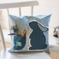 Preview: Baumwollstoff Emma Seeblau von acufactum 