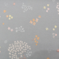 Preview: Jerseystoff / Druckstoff Crafted Nature Blumen grau metallic von RICO Design