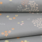 Preview: Jerseystoff / Druckstoff Crafted Nature Blumen grau metallic von RICO Design