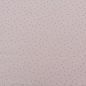 Preview: Jerseystoff / Druckstoff Hygge Punkte rosa metallic von RICO Design