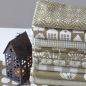 Preview: Geschirrtuch Fliesen salbei / Tiles Sage von Krasilnikoff