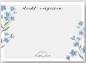 Preview: Notizblock Aquarell mit Vergissmeinnicht