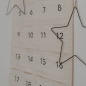 Preview: Eulenschnitt Adventskalender Vorfreude: Detailansicht der Türen. Jetzt hier bestellen solange Vorrat reicht