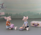 Preview: Maileg Miniatur Nachmittagsleckerei Lila im Koffer