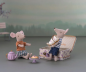 Preview: Maileg Miniatur Nachmittagsleckerei Lila im Koffer
