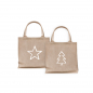 Preview: Mini Juteshopper Stern von Eulenschnitt