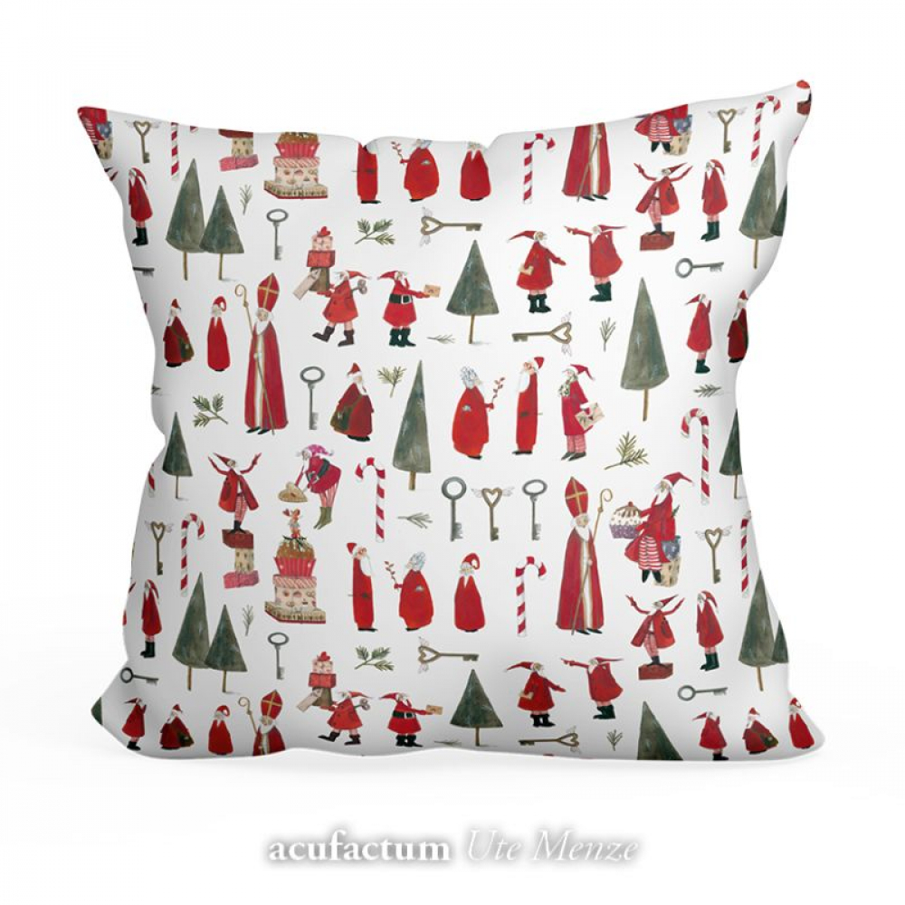 Baumwollstoff Nikoläuse NEU 2025 von acufactum