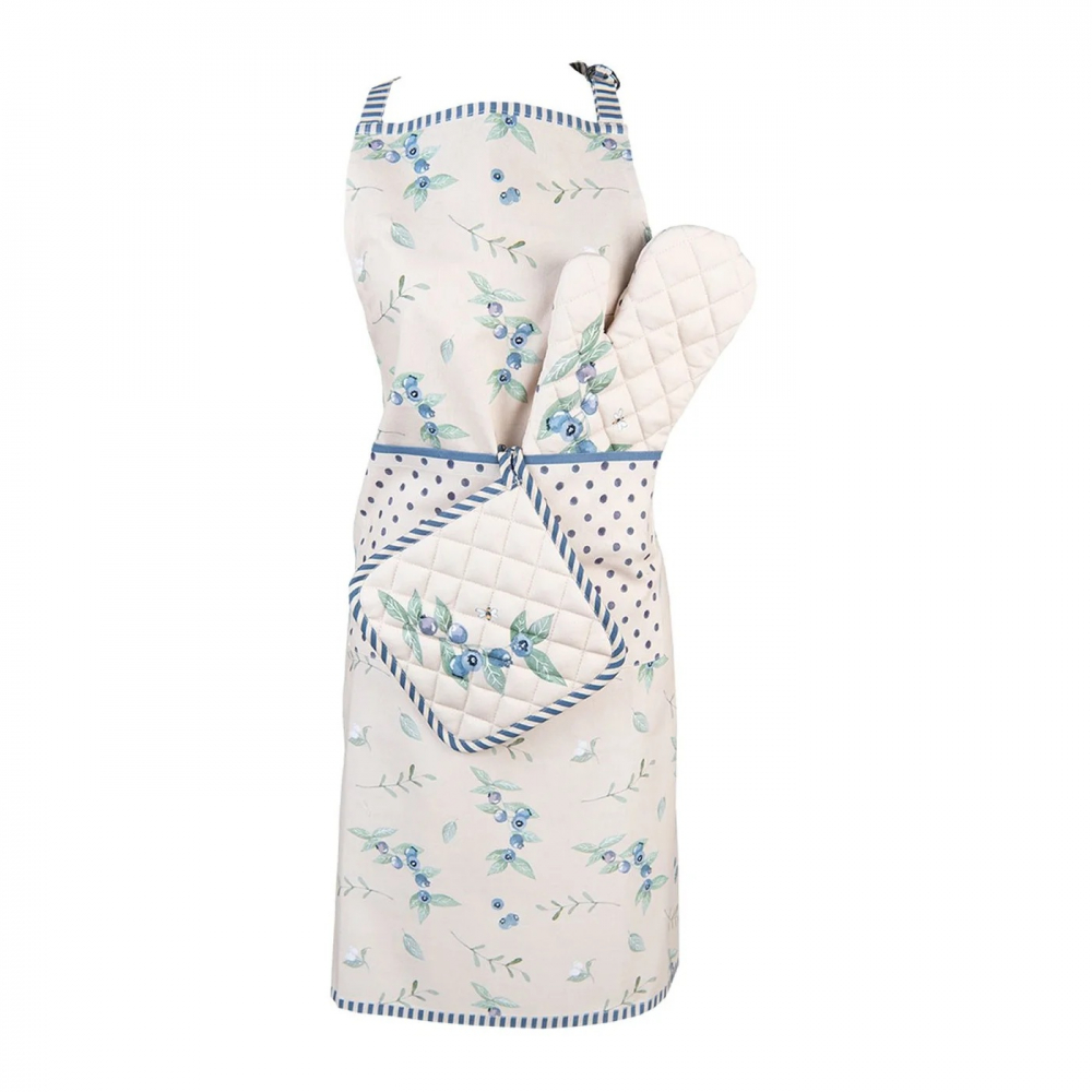 Küchenschürze / Grillschürze Blaubeeren von Clayre & Eef