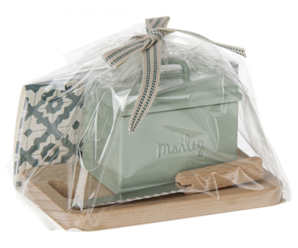 Maileg Puppenhaus-Zubehör als Set mit Brotbox