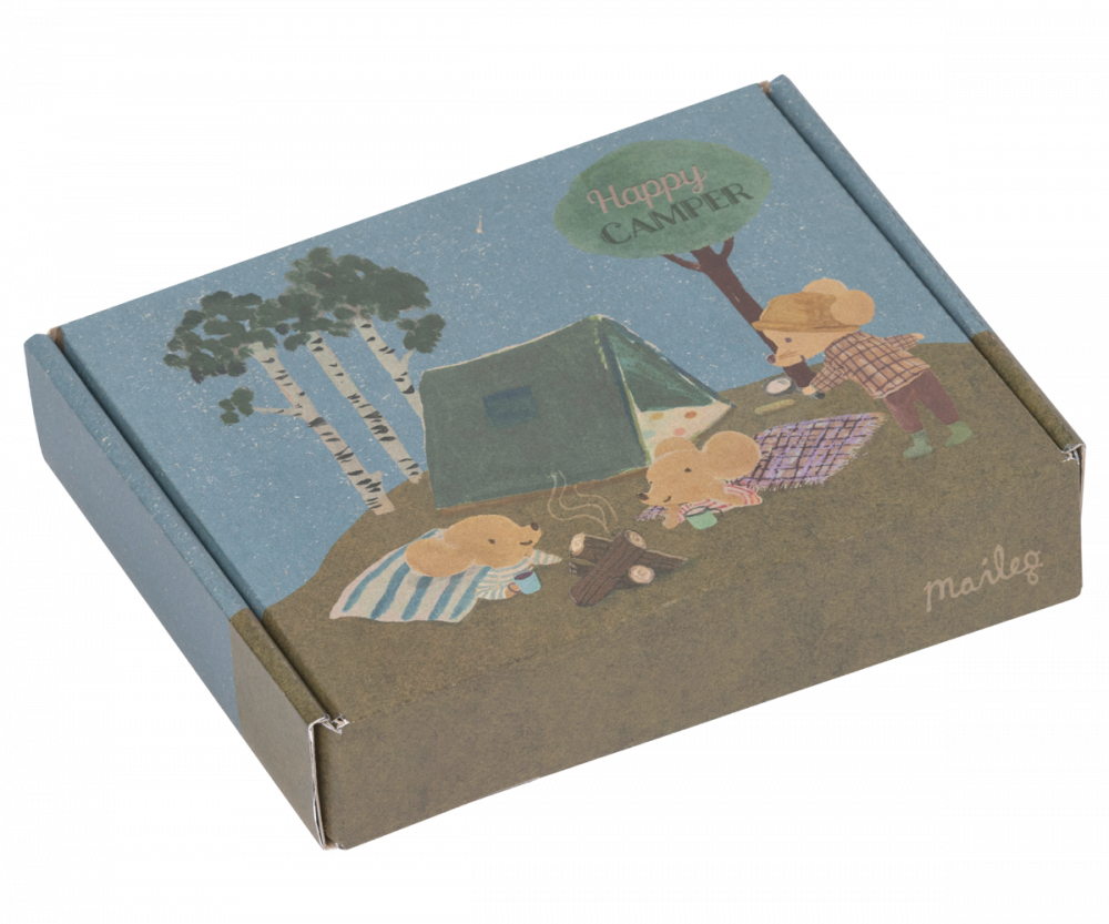 Maileg Camping Einzel - Zelt für Mäuse 