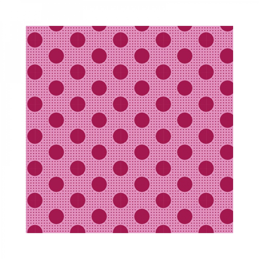 Baumwollstoff Medium Dots himbeere von Tilda