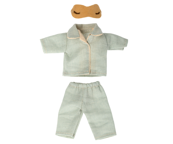 Maileg Kleidung Pyjama/ Schlafanzug für Papa Maus NEU 2022 