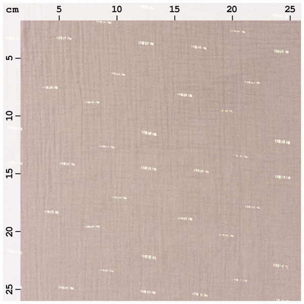 Krinkelmusselin Mauve von RICO Design