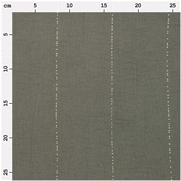 Krinkelmusselin "Sakura oliv hot foil gepunktet" von RICO Design
