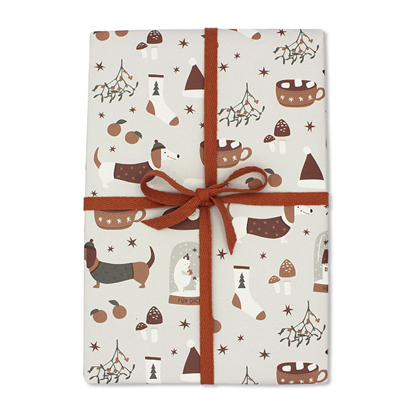 Geschenkpapier Weihnachten Hygge 