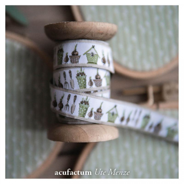 Webband Gartenzeit von acufactum 2021