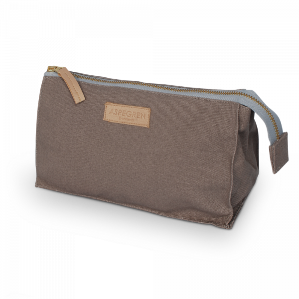 Kulturbeutel / Tasche Mano wood / braun Größe  S  von Aspegren