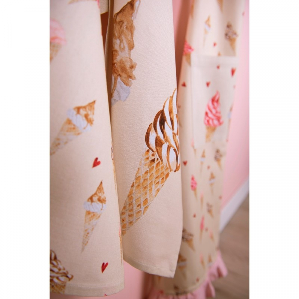 Geschirrtuch Eiskugeln - Motiv von Clayre Eef