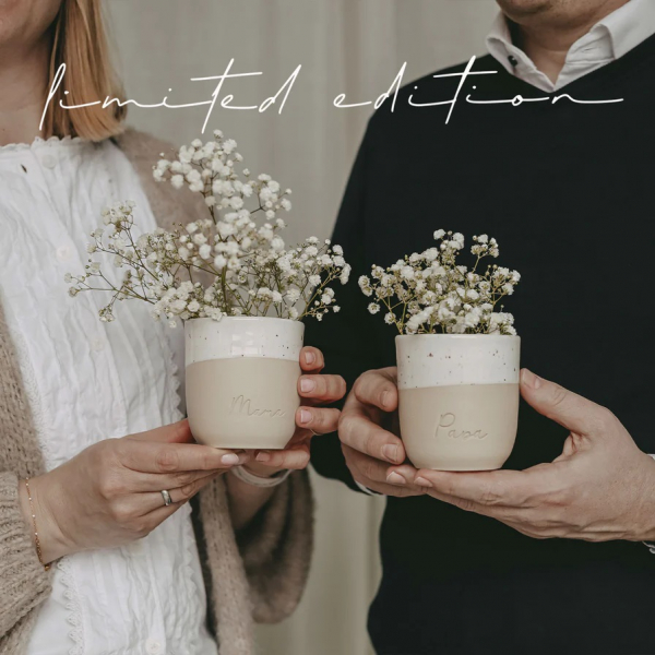 Becher "Papa" - limitierter Steingut-Becher