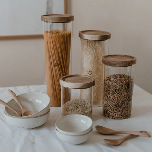 Eulenschnitt Vorratsglas Herz: Das perfekte Geschenk für Genießer