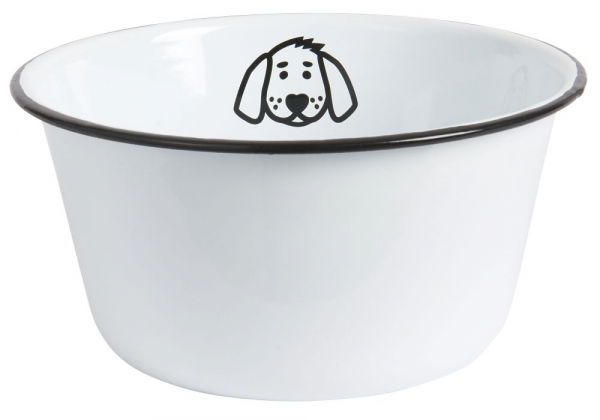 Entdecke den großen IB Laursen Hundenapf aus Emaille für deinen Hund jetzt hier im Shop