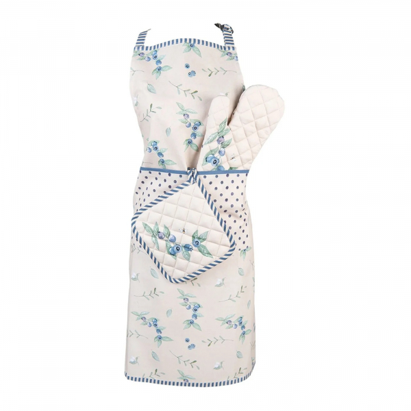 Küchenschürze / Grillschürze Blaubeeren von Clayre & Eef