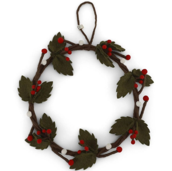 Entdecke unseren zauberhaften Mistelzweige Filz bei Gry & Sif! Hol dir den herbstlichen Charme der Näh- & Duftstube Onlineshop.
