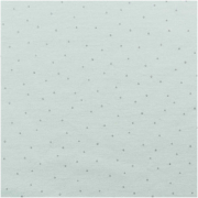 Jerseystoff / Druckstoff Hygge Punkte mint metallic von RICO Design