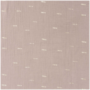 Krinkelmusselin Mauve von RICO Design