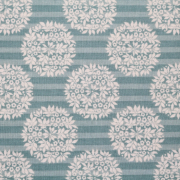 Baumwollstoff / Druckstoff Tilda Flower Ball Teal von Tilda by Tone Finnanger