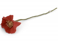Blume aus Filz - weiß 