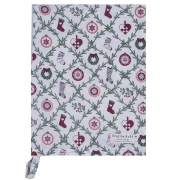 Geschirrtuch mit Weihnachtsornamenten von Krasilnikoff