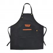 Grillschürze / Küchenschürze 63x75cm Blau robust von Clayre & Eef