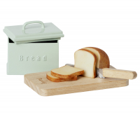 Maileg Miniatur Brot Box mit Schneidebrett