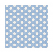 Baumwollstoff Medium Dots blau von Tilda
