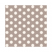 Baumwollstoff Medium Dots grau von Tilda