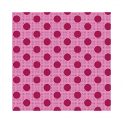 Baumwollstoff Medium Dots himbeere von Tilda